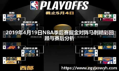 2019年4月19日NBA季后赛掘金对阵马刺精彩回顾与赛后分析